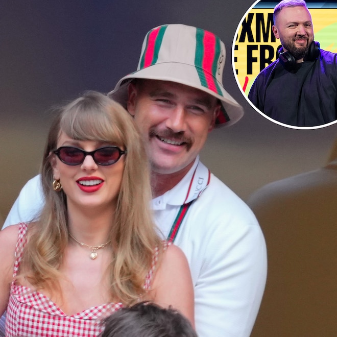 Travis Kelce, Taylor Swift, DJ Chris Lake